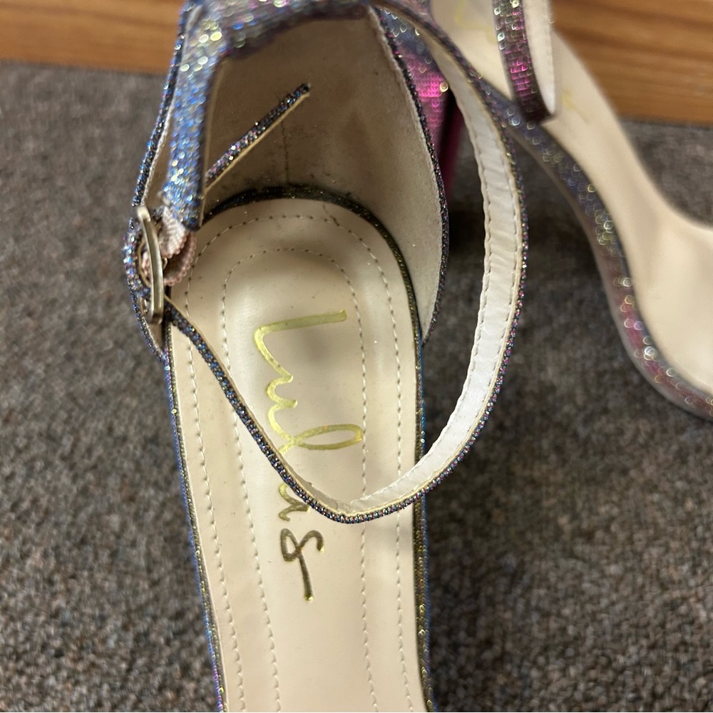 Lulu’s • Iridescent High Heel Dressy Shoes - Picture 3 of 5